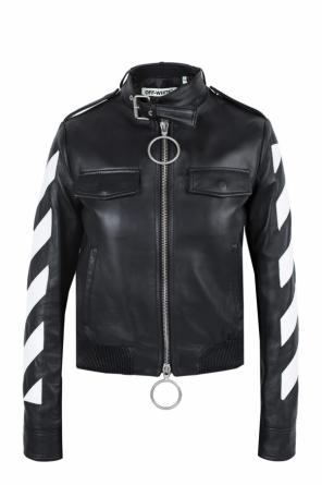 Patched leather jacket, zdjęcie 1 Patched leather jacket od Off White